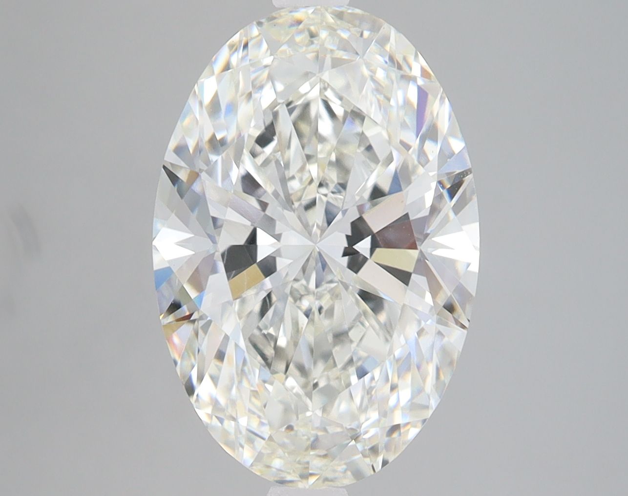 4.69 ct. oval Lab Grown Diamond front image