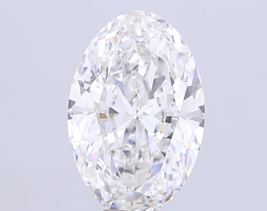 9.02 ct. oval Lab Grown Diamond front image