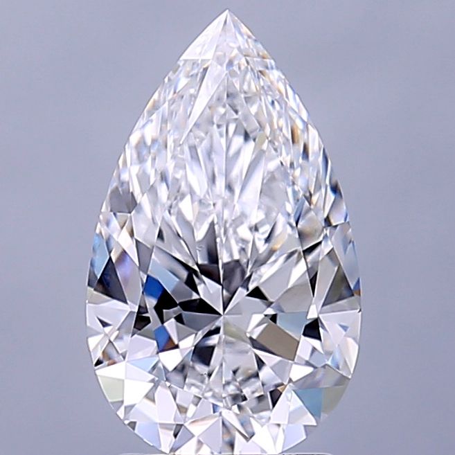 2.12 ct. pear Lab Grown Diamond front image