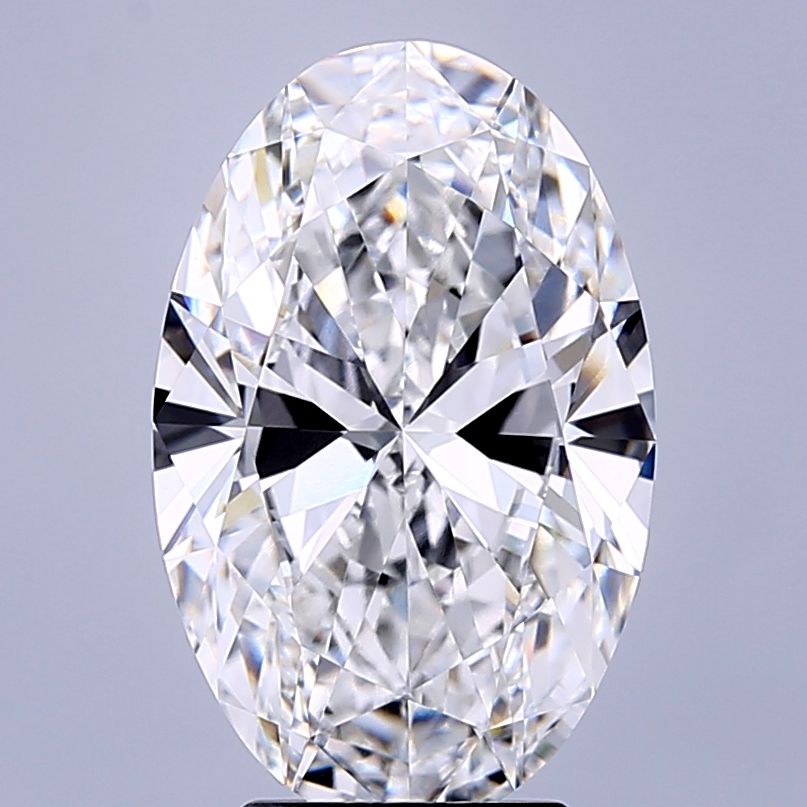 4.14 ct. oval Lab Grown Diamond front image