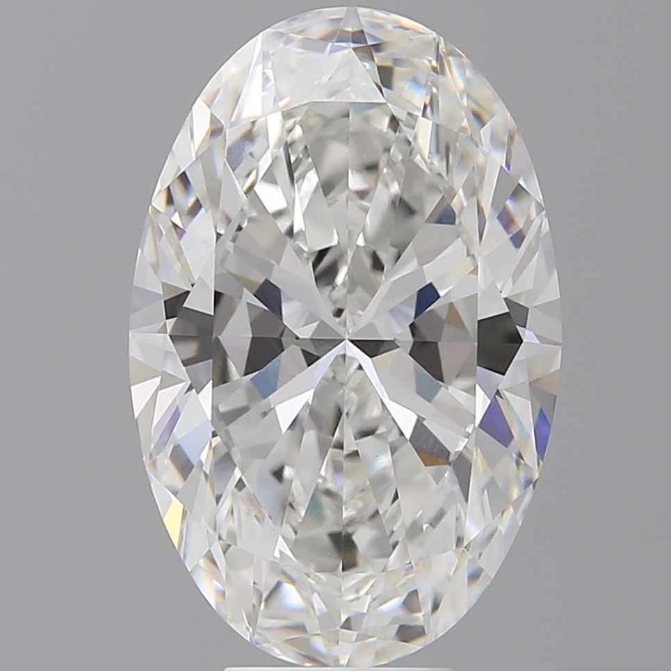8.09 ct. oval Lab Grown Diamond front image