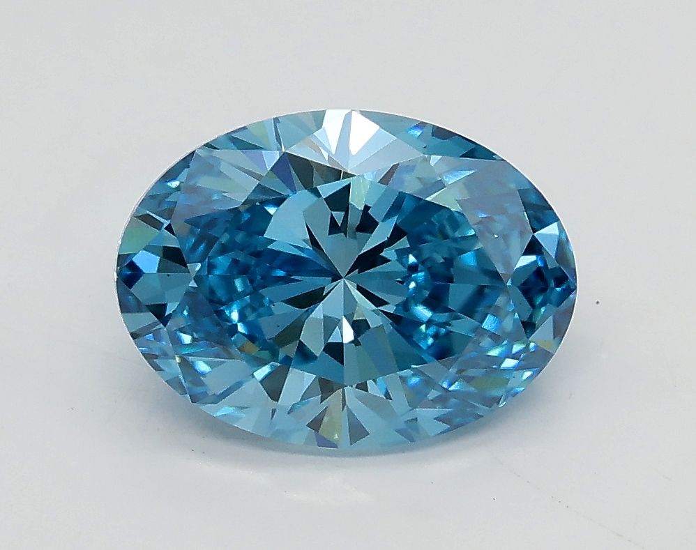 1.70 ct. oval Lab Grown Diamond front image
