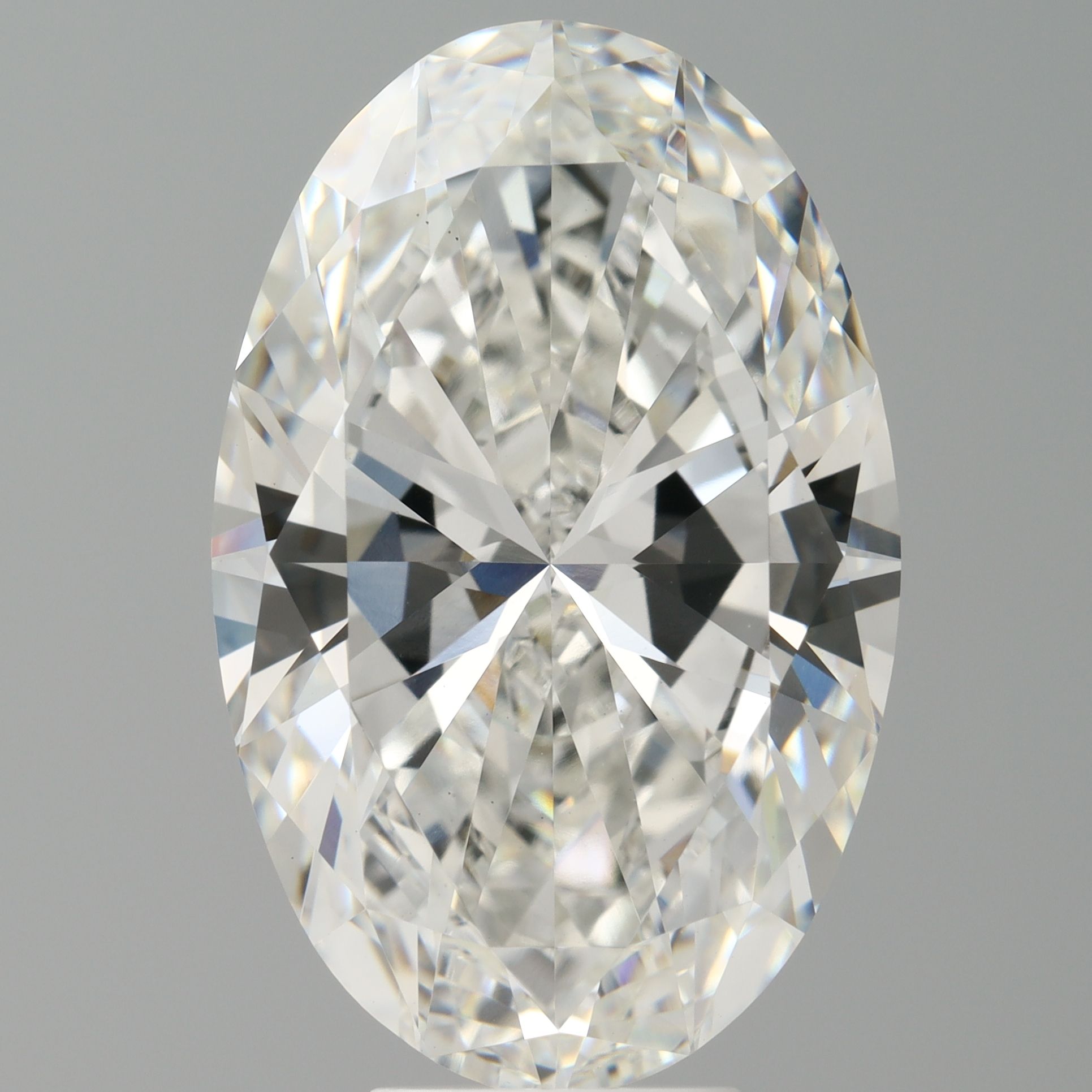 8.02 ct. oval Lab Grown Diamond front image
