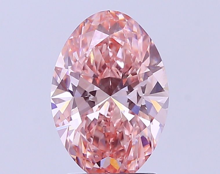 2.50 ct. oval Lab Grown Diamond front image