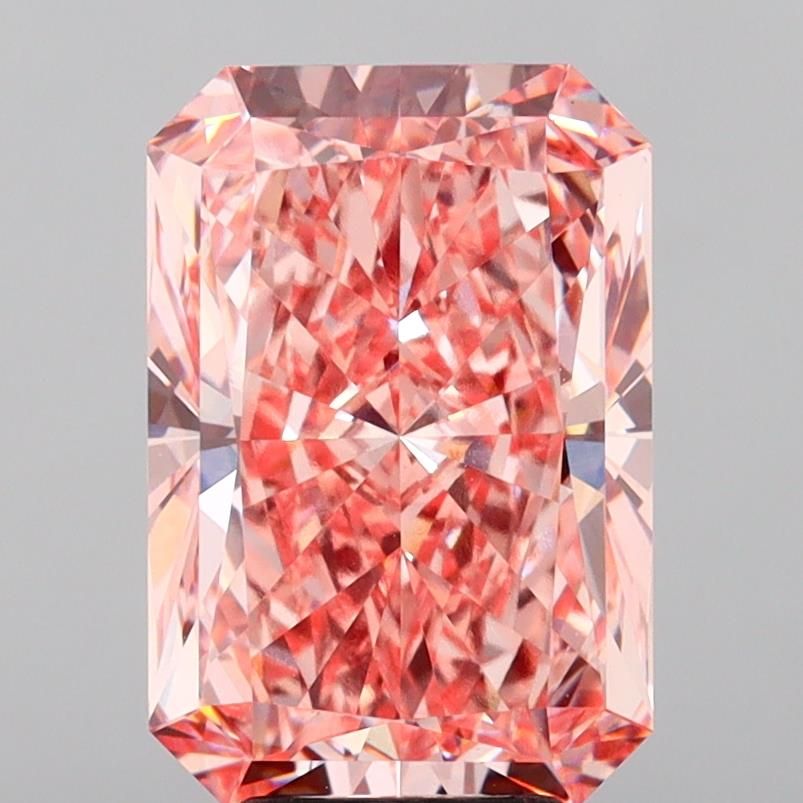 7.19 ct. radiant Lab Grown Diamond front image