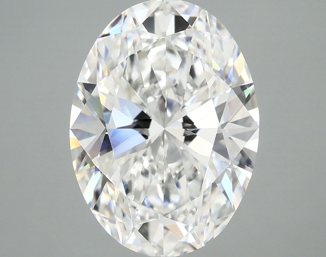 4.02 ct. oval Lab Grown Diamond front image