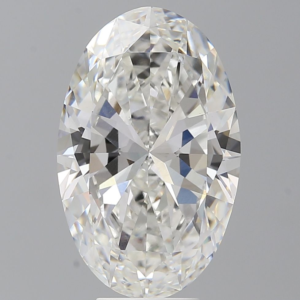7.01 ct. oval Lab Grown Diamond front image