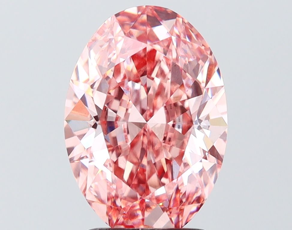 2.75 ct. oval Lab Grown Diamond front image
