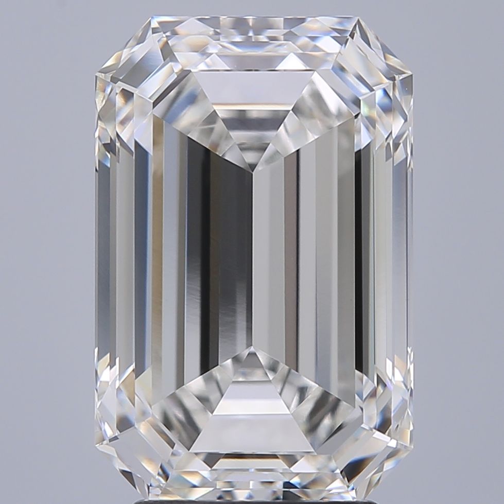 3.79 ct. emerald Lab Grown Diamond front image