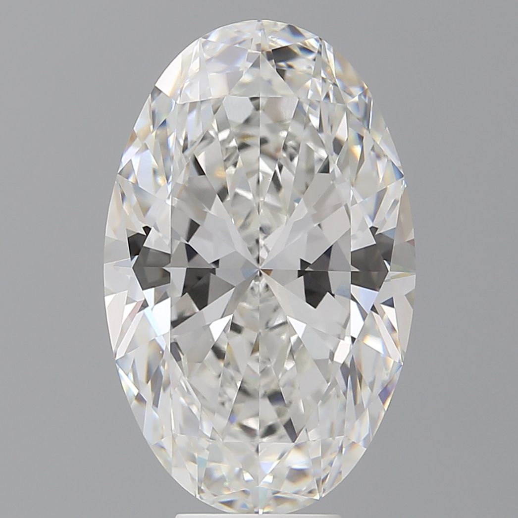 8.58 ct. oval Lab Grown Diamond front image