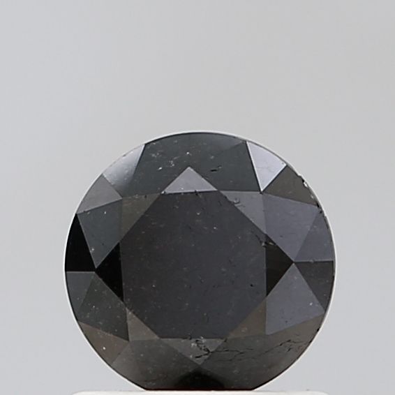 0.72 Carat Round Diamond Black VS1
