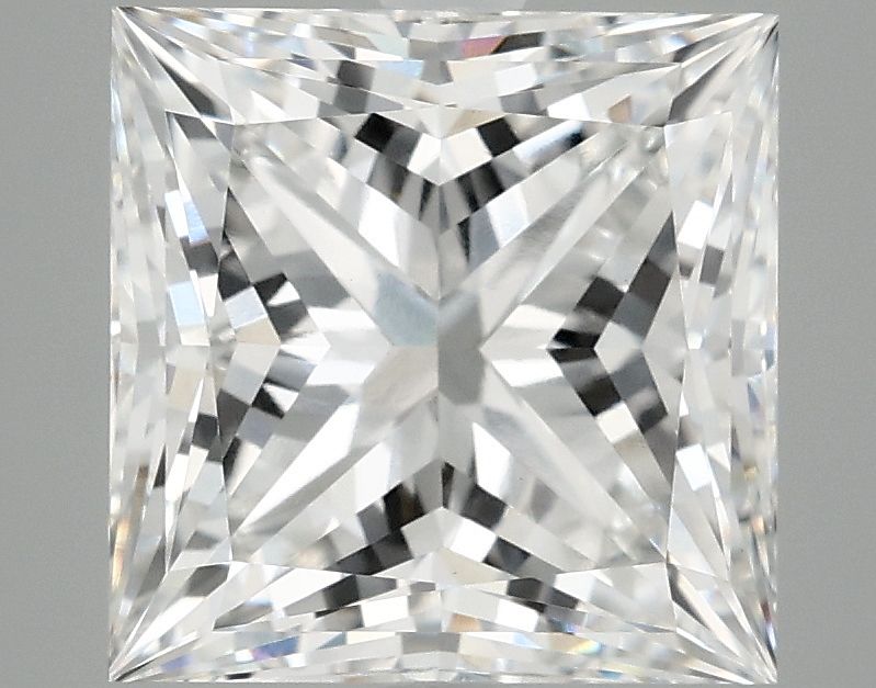 4.19 ct. princess Lab Grown Diamond front image