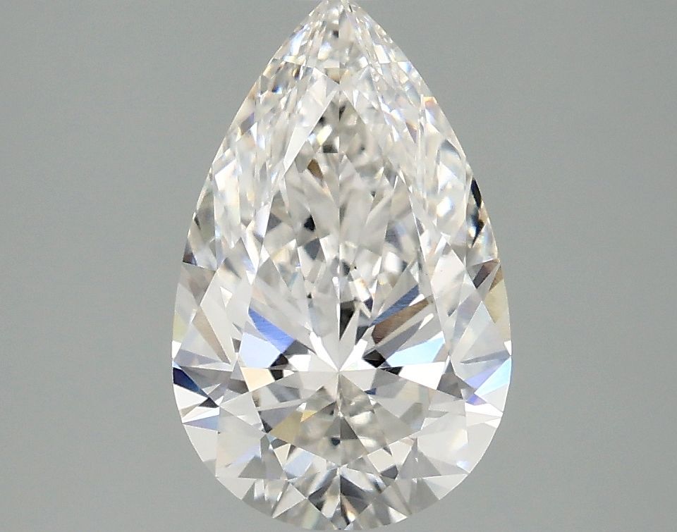 2.10 ct. pear Lab Grown Diamond front image
