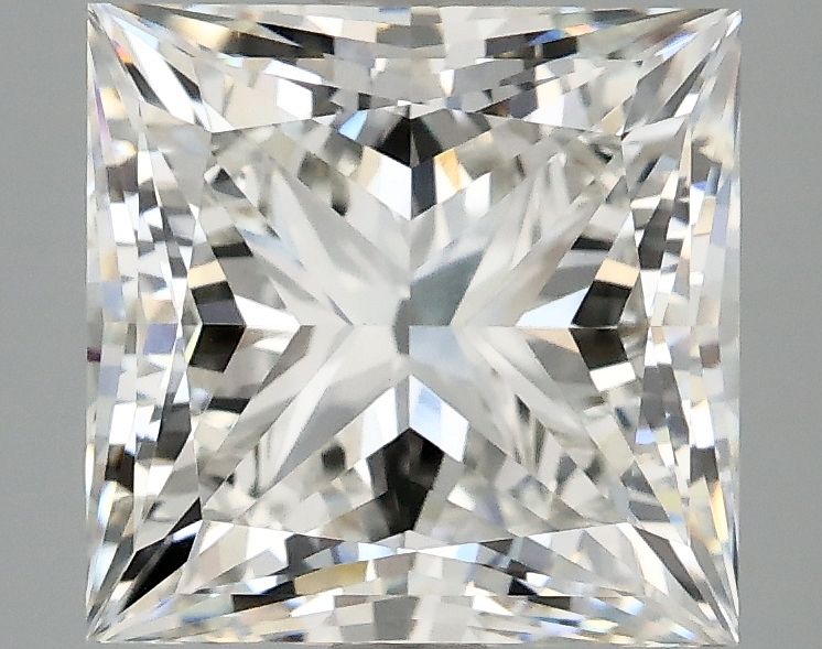 4.12 ct. princess Lab Grown Diamond front image
