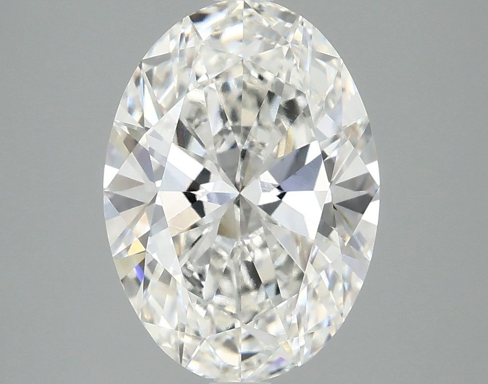 3.02 ct. oval Lab Grown Diamond front image