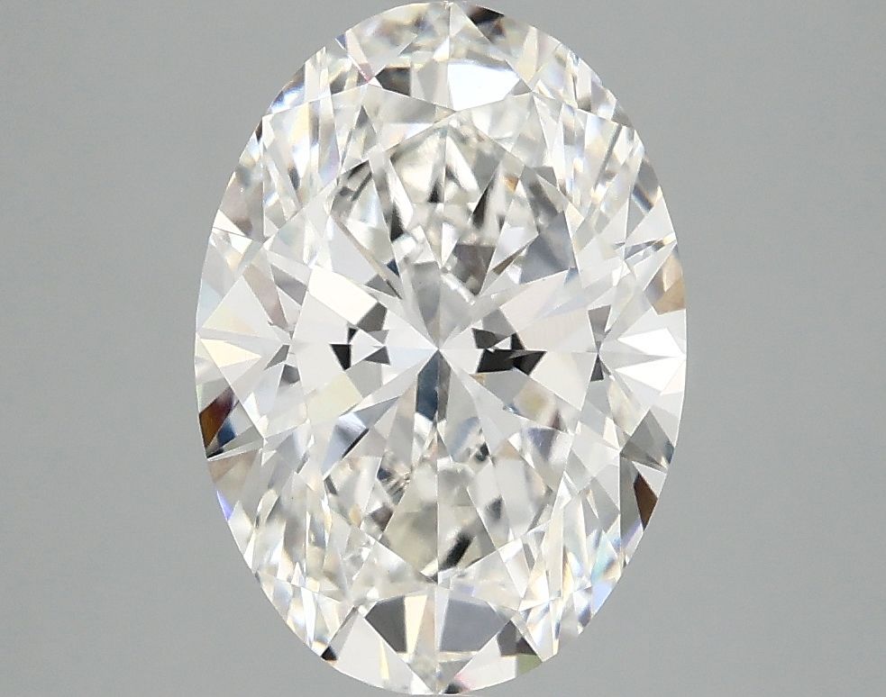 3.08 ct. oval Lab Grown Diamond front image