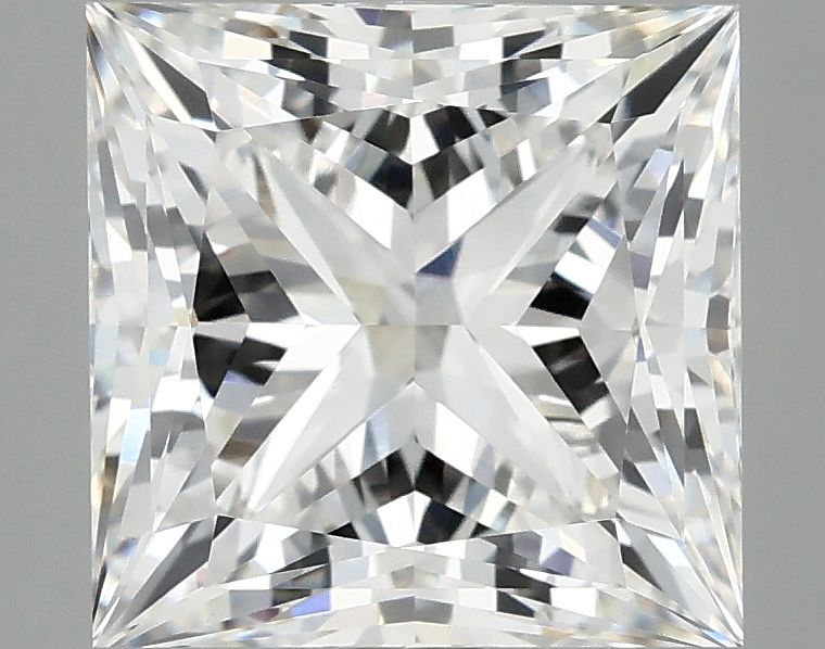 4.10 ct. princess Lab Grown Diamond front image