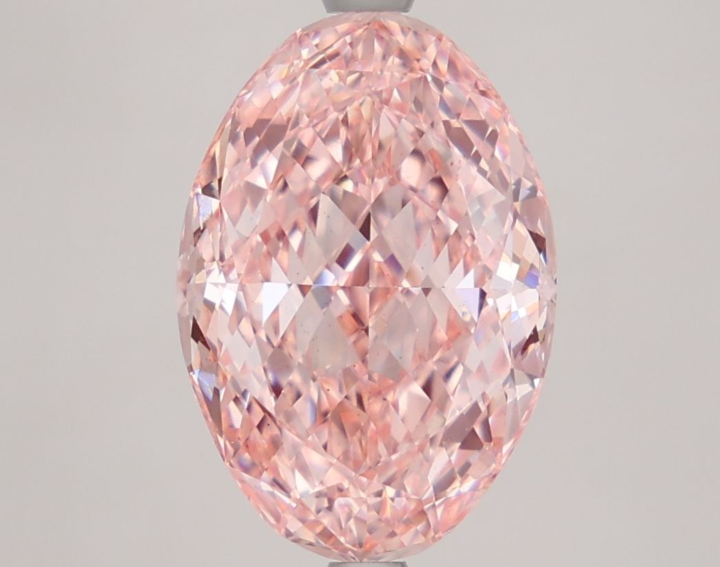 4.14 ct. oval Lab Grown Diamond front image