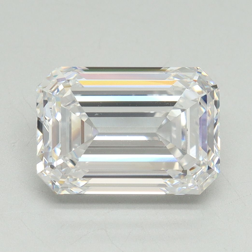 4.03 ct. emerald Lab Grown Diamond front image