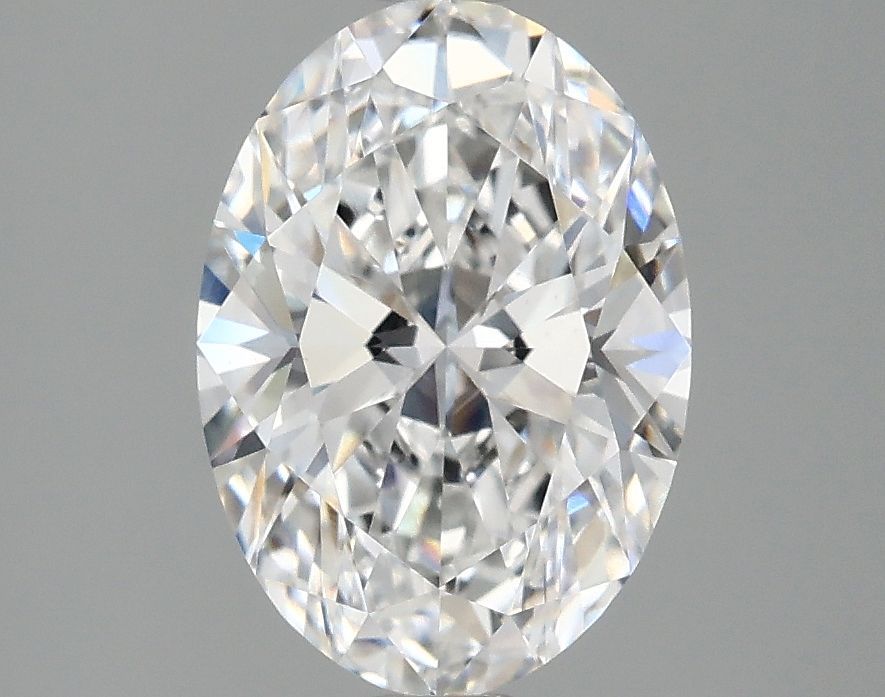 2.10 ct. oval Lab Grown Diamond front image