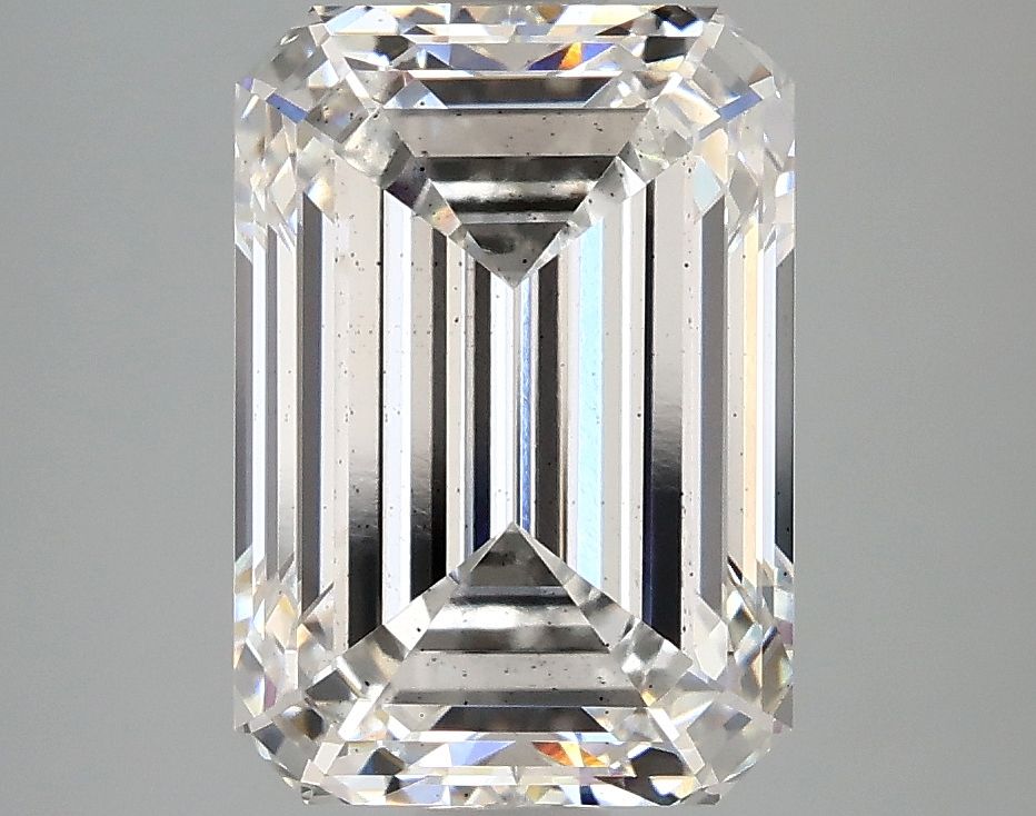 4.10 ct. emerald Lab Grown Diamond front image