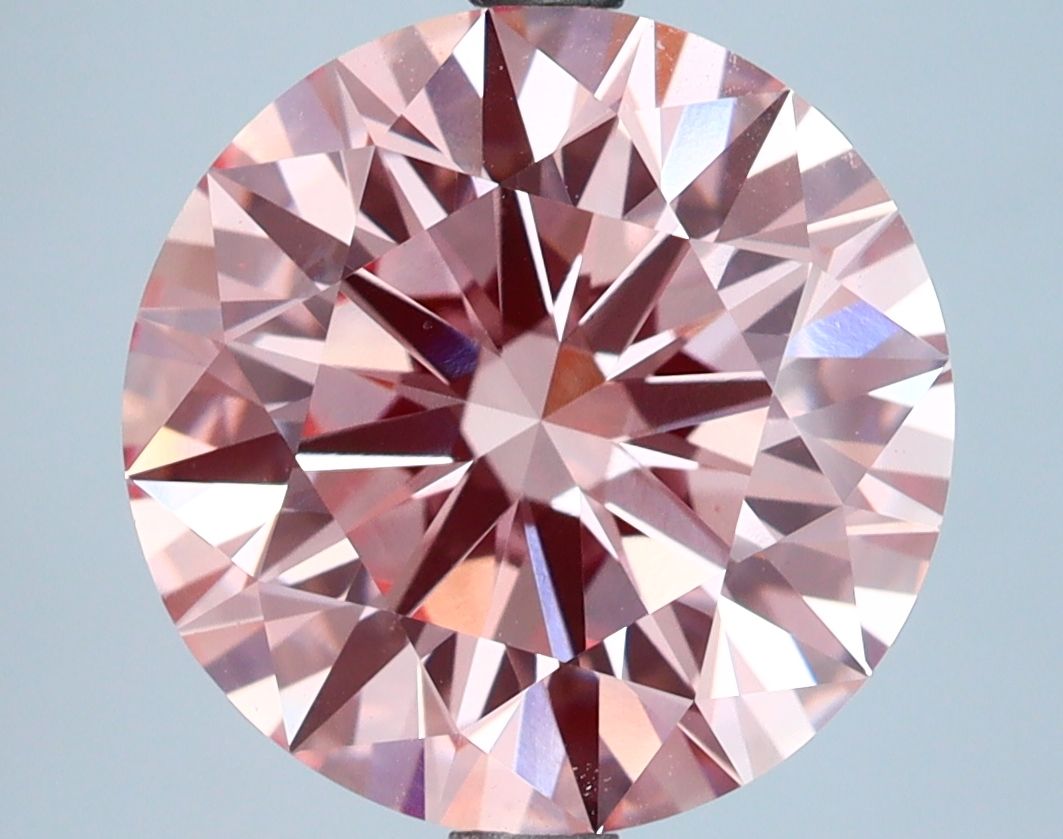5.50 ct. round Lab Grown Diamond front image