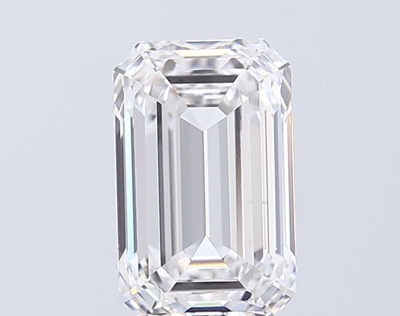 3.01 ct. emerald Lab Grown Diamond front image