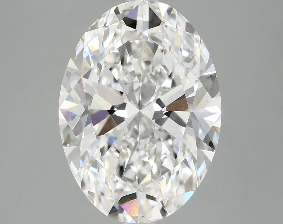 2.89 ct. oval Lab Grown Diamond front image