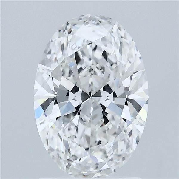 1.59 ct. oval Lab Grown Diamond front image