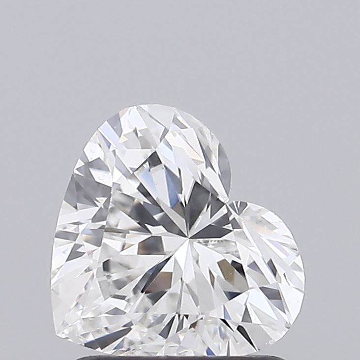 1.01 carat f VS1 EX Cut IGI heart diamond