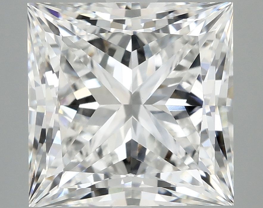 5.02 ct. princess Lab Grown Diamond front image