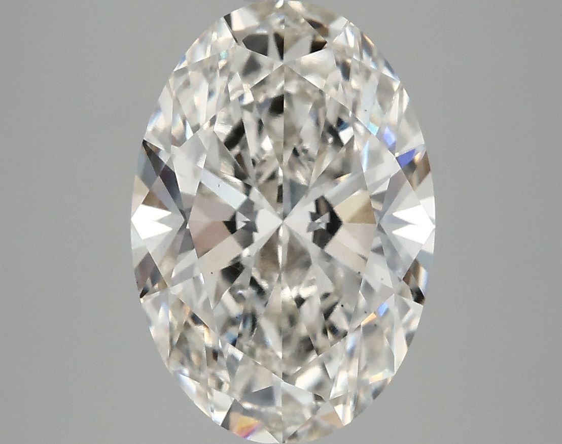 4.08 ct. oval Lab Grown Diamond front image