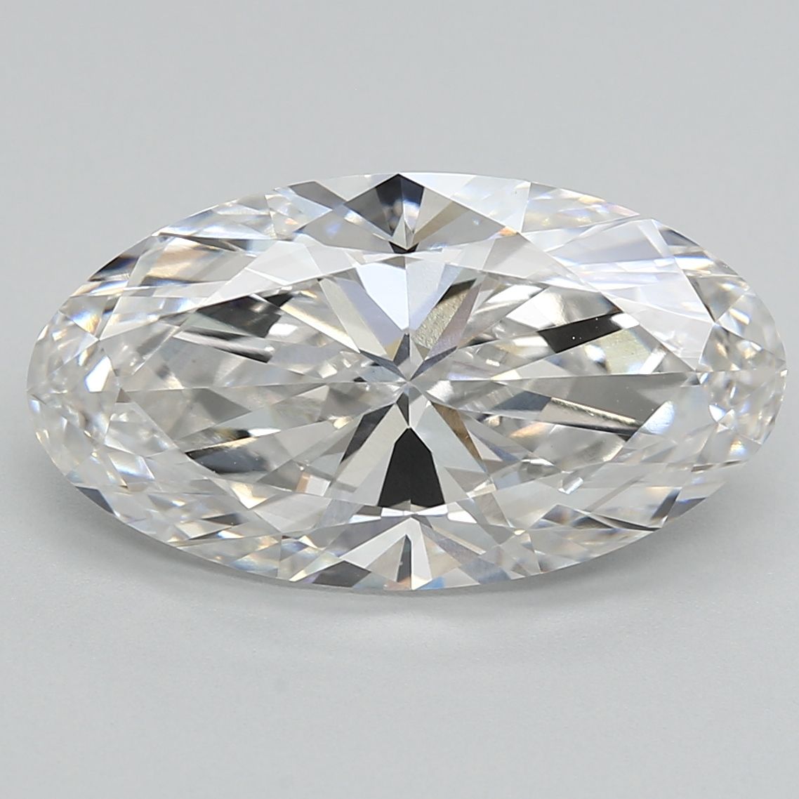 3.80 ct. oval Lab Grown Diamond front image