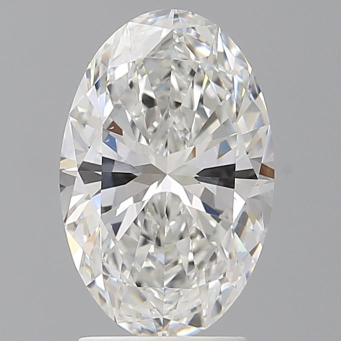 2.60 ct. oval Lab Grown Diamond front image