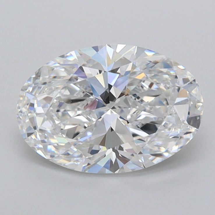 1.22 ct. oval Lab Grown Diamond front image