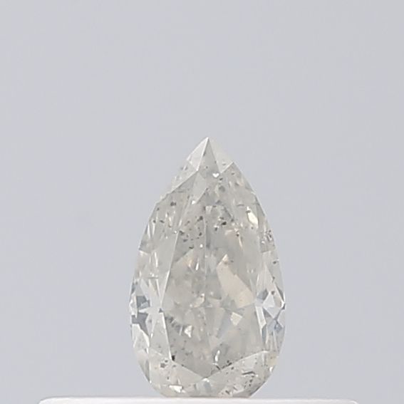 0.18 Carat Pear Diamond Salt and Pepper VVS2
