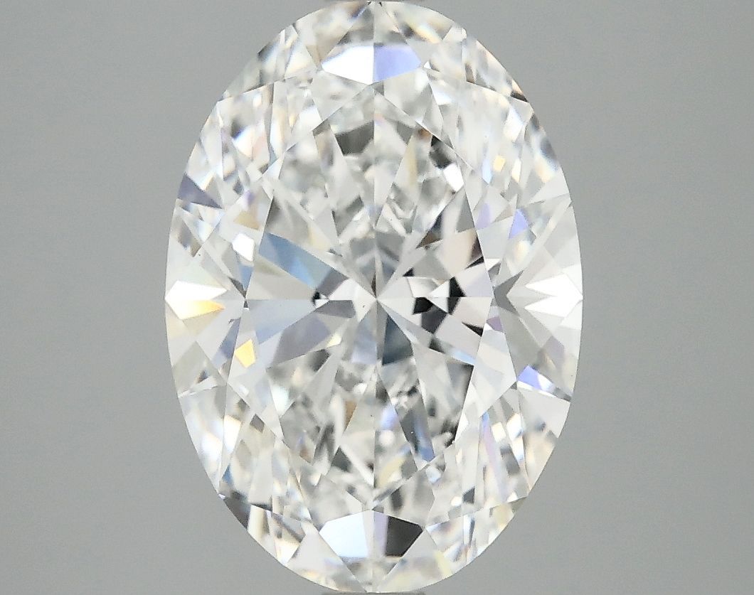 4.02 ct. oval Lab Grown Diamond front image