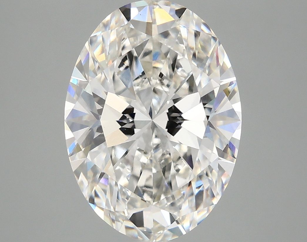 3.93 ct. oval Lab Grown Diamond front image