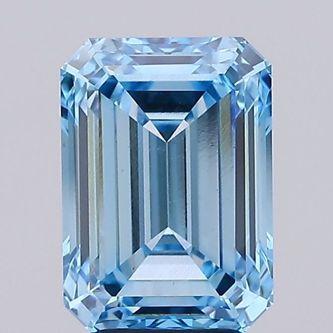 4.08 ct. emerald Lab Grown Diamond front image