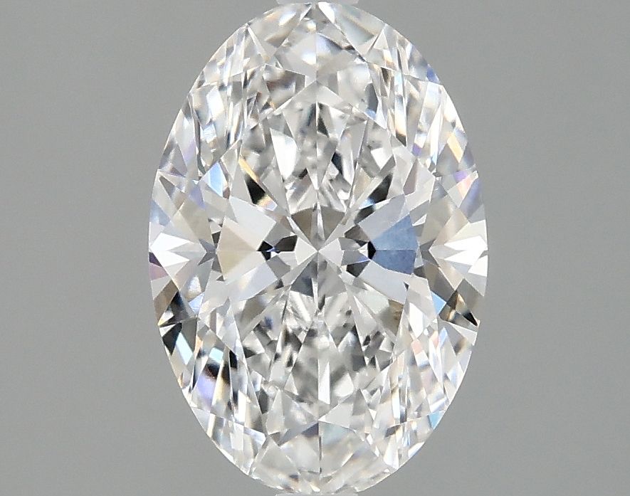 2.10 ct. oval Lab Grown Diamond front image