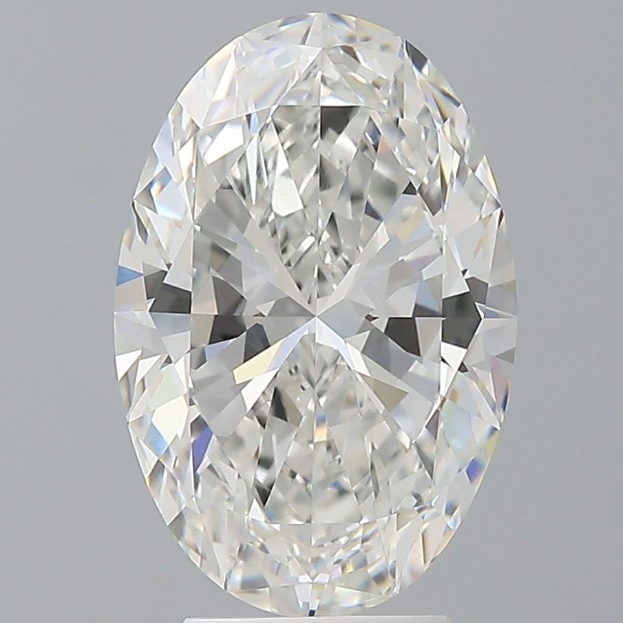 4.08 ct. oval Lab Grown Diamond front image