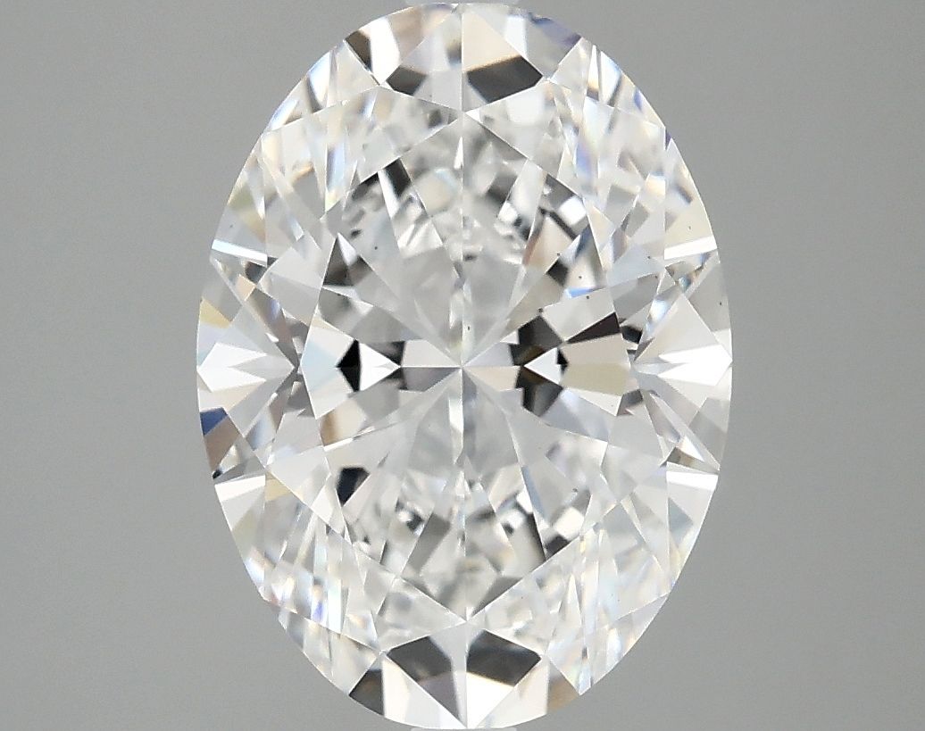 3.76 ct. oval Lab Grown Diamond front image