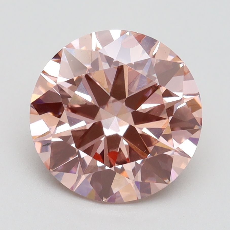 2.75 ct. round Lab Grown Diamond front image