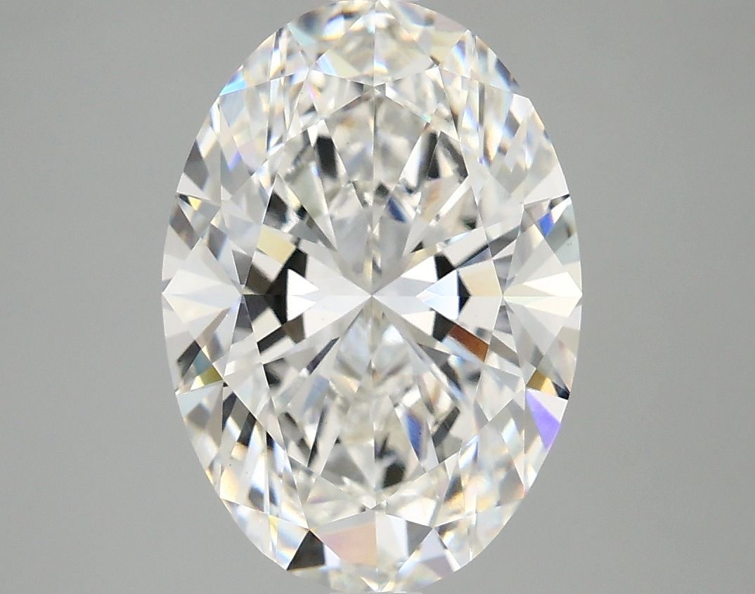 3.94 ct. oval Lab Grown Diamond front image