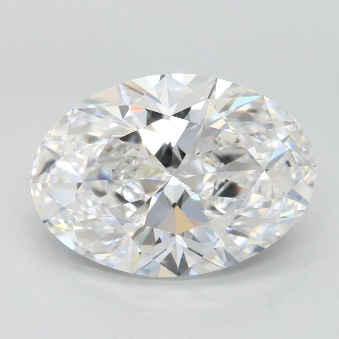 3.01 ct. oval Lab Grown Diamond front image