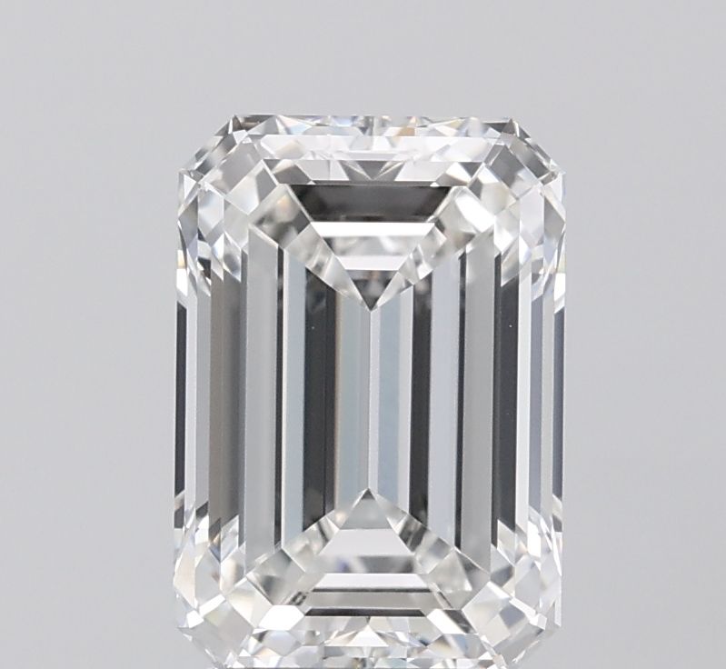 3.10 ct. emerald Lab Grown Diamond front image