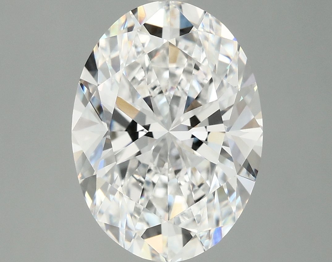 4.10 ct. oval Lab Grown Diamond front image