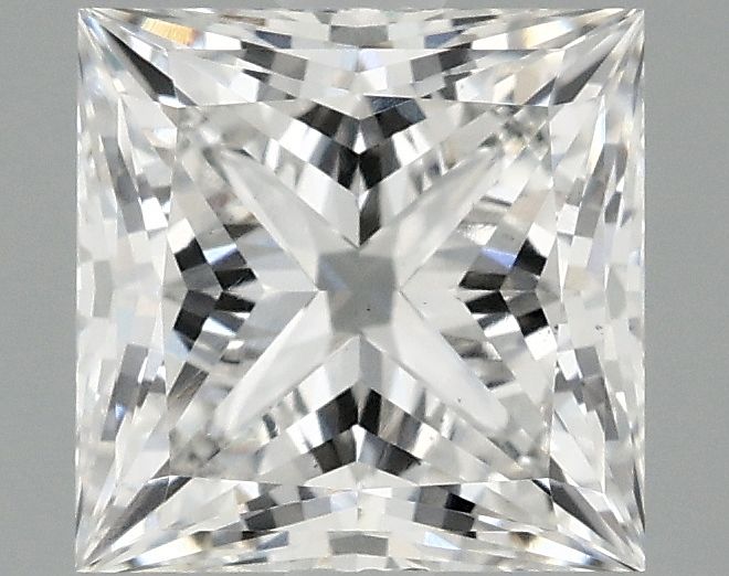 2.10 ct. princess Lab Grown Diamond front image