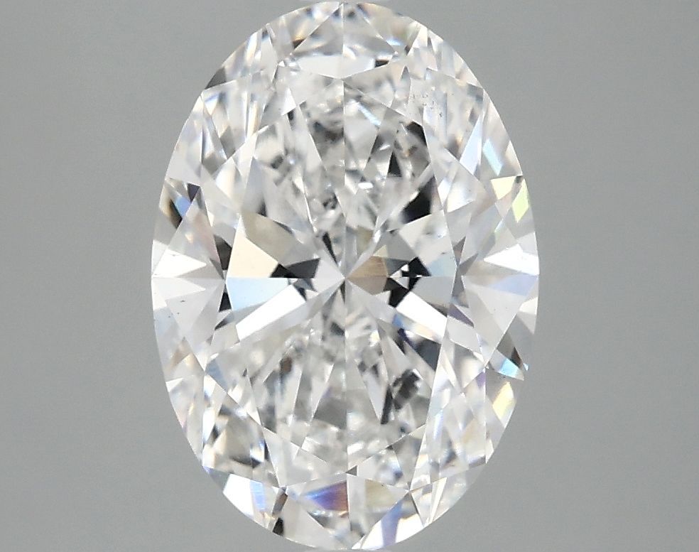 3.01 ct. oval Lab Grown Diamond front image