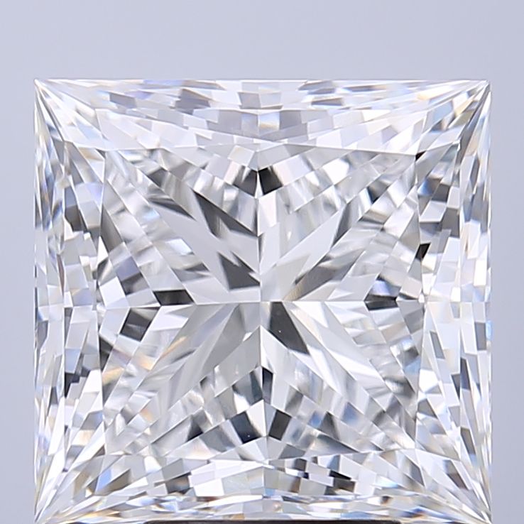 5.60 ct. princess Lab Grown Diamond front image